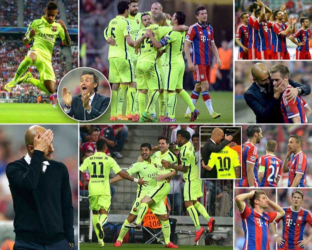 Bayern Munchen Ditekuk Barcelona, Skor Agregat 3-5